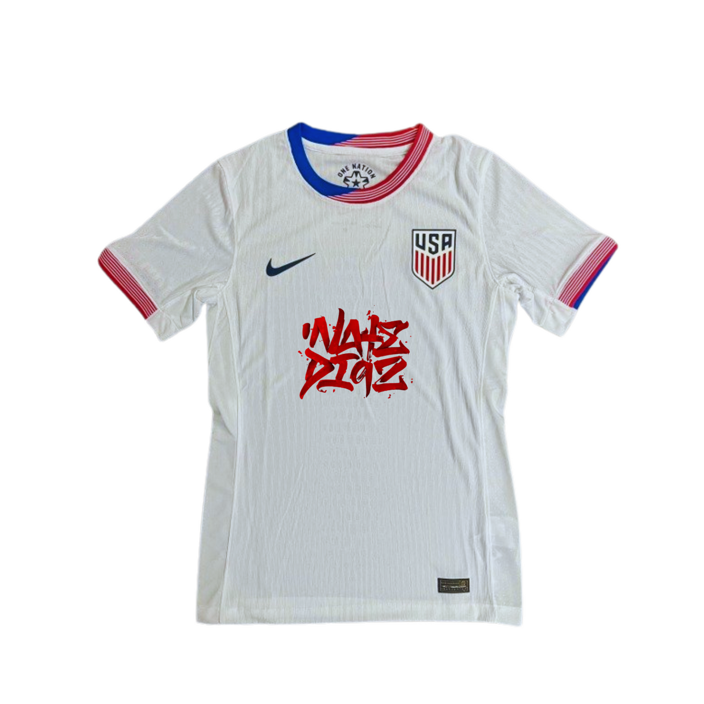 Camiseta de Nate Díaz x USA Edición Represented